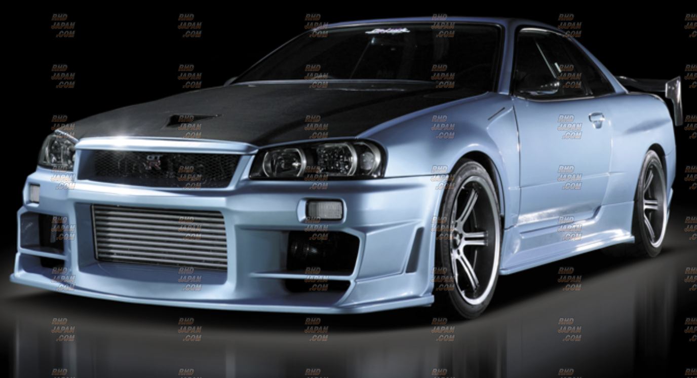 Do-Luck T-2 Rear Wing Spoiler Carbon Fiber - Skyline GT-R BNR34
